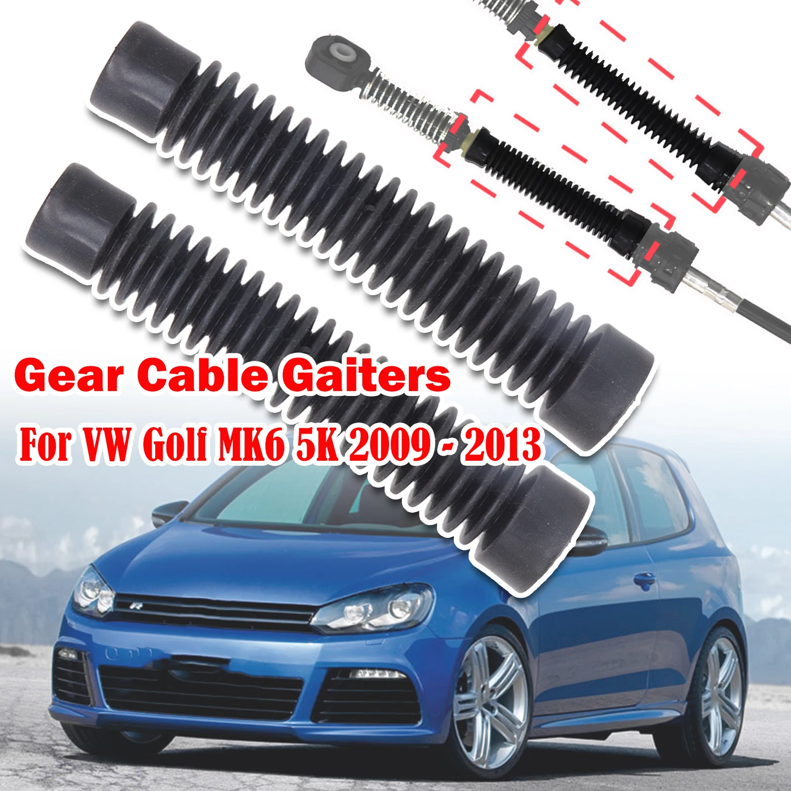 2pcs Manual Gearbox Shift Cable Gear Cable Lever Joint And Sealing Gaiters Linkage Connector Sleeve For VW Golf MK6 5K 2009-2013
2pcs Manual Gearbox Shift Cable Gear Cable Lever Joint And Sealing Gaiters Linkage Connector Sleeve For VW Golf MK6 5K 2009-2013