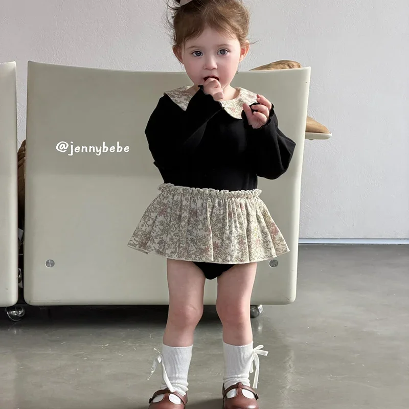 2026 New Spring Newborn Baby Girl Jumpsuit Long Sleeved Cotton Printed Splicing Infant Baby Bodysuits 0-24M Children Clothes
2026 New Spring Newborn Baby Girl Jumpsuit Long Sleeved Cotton Printed Splicing Infant Baby Bodysuits 0-24M Children Clothes