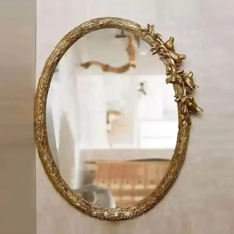 Retro Round Classic Mirror Metal Modern Personalised Decorative Custom Mirror Bedroom Standing Specchio Trucco Accessories
Retro Round Classic Mirror Metal Modern Personalised Decorative Custom Mirror Bedroom Standing Specchio Trucco Accessories