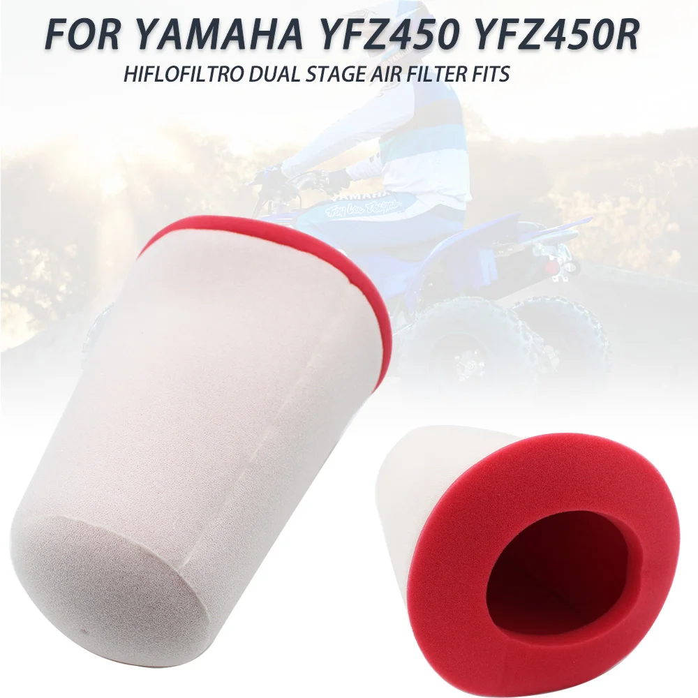 Motorcycle Air Filter Cleaner For Yamaha ATV YFZ450 YFZ 450R SE 2009 2024 YFZ 450X 2010 2024 YFZ 450 2004 2013
Motorcycle Air Filter Cleaner For Yamaha ATV YFZ450 YFZ 450R SE 2009 2024 YFZ 450X 2010 2024 YFZ 450 2004 2013