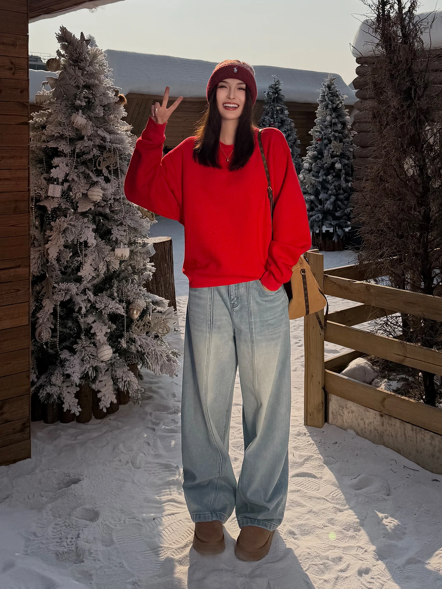 Американские ретро-джинсы с широкими штанинами, свободные, синие, хлопковые, женские, прямого кроя, для повседневной носки
Американские ретро-джинсы с широкими штанинами, свободные, синие, хлопковые, женские, прямого кроя, для повседневной носки