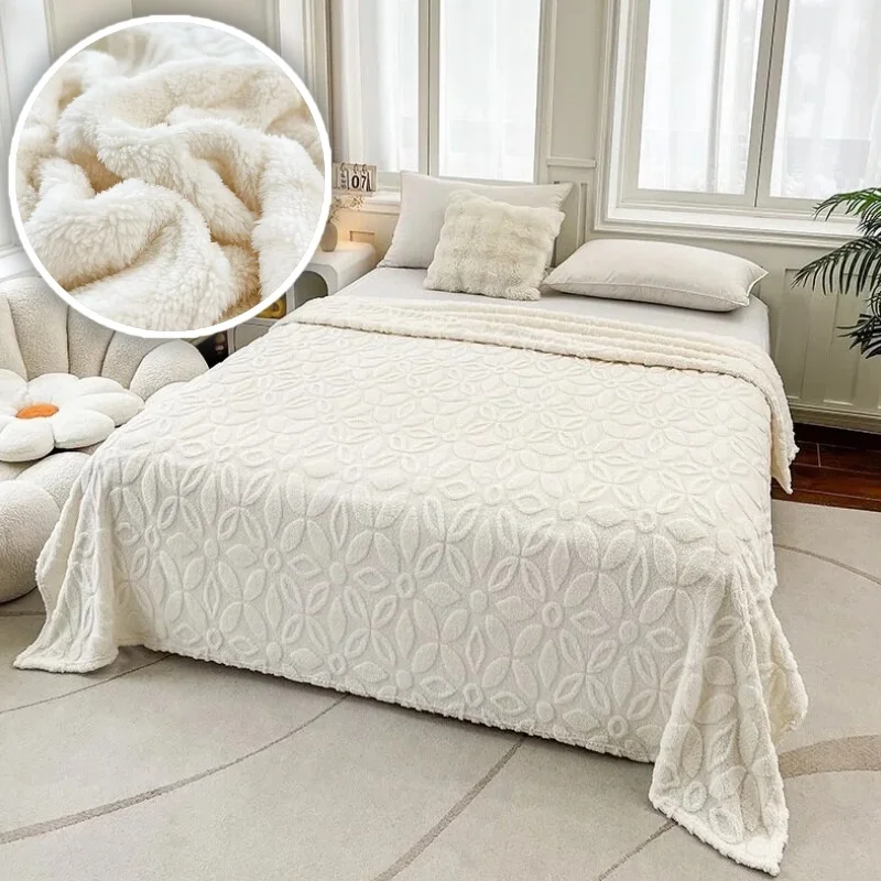 Velvet Soft Plush Jacquard Blanket Four Season Universal Sofa Cover Solid Color Nap Cover Blanket for Bed Couch Office Winter
Velvet Soft Plush Jacquard Blanket Four Season Universal Sofa Cover Solid Color Nap Cover Blanket for Bed Couch Office Winter