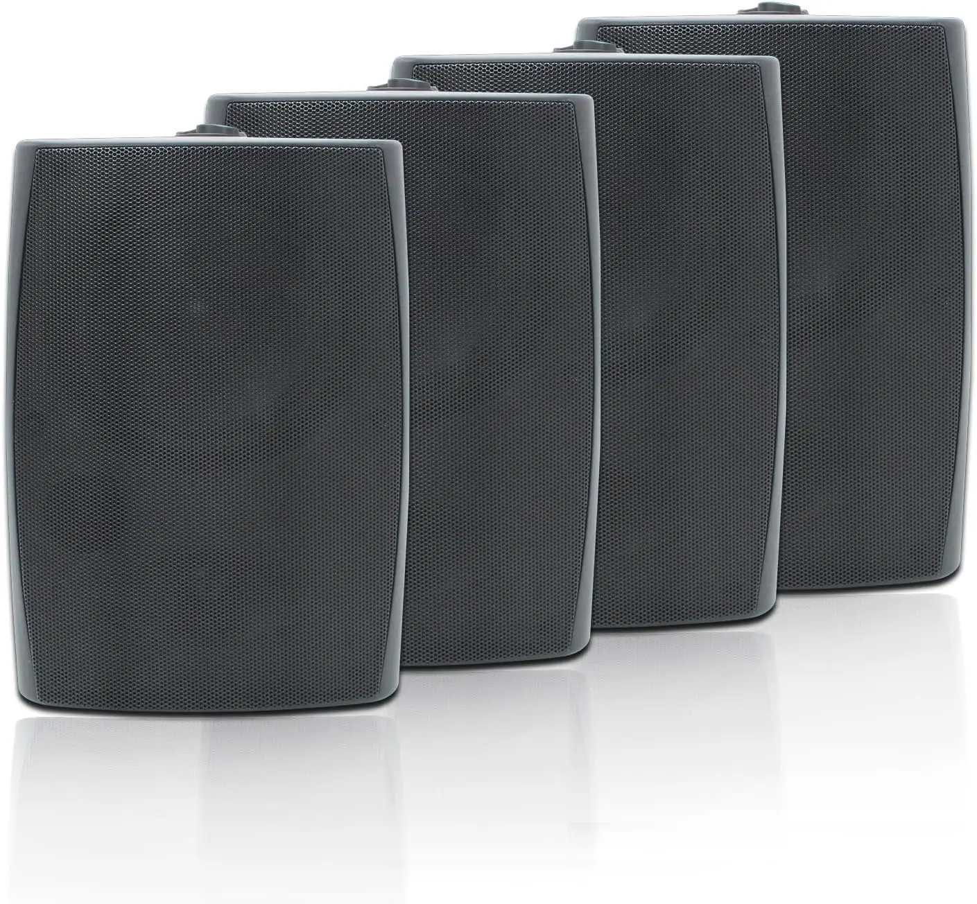 800W Outdoor Speakers 6.5" Wall-Mounted - Waterproof for Patio, Garden, Backyard (4-Pack, Black)
800W Outdoor Speakers 6.5" Wall-Mounted - Waterproof for Patio, Garden, Backyard (4-Pack, Black)