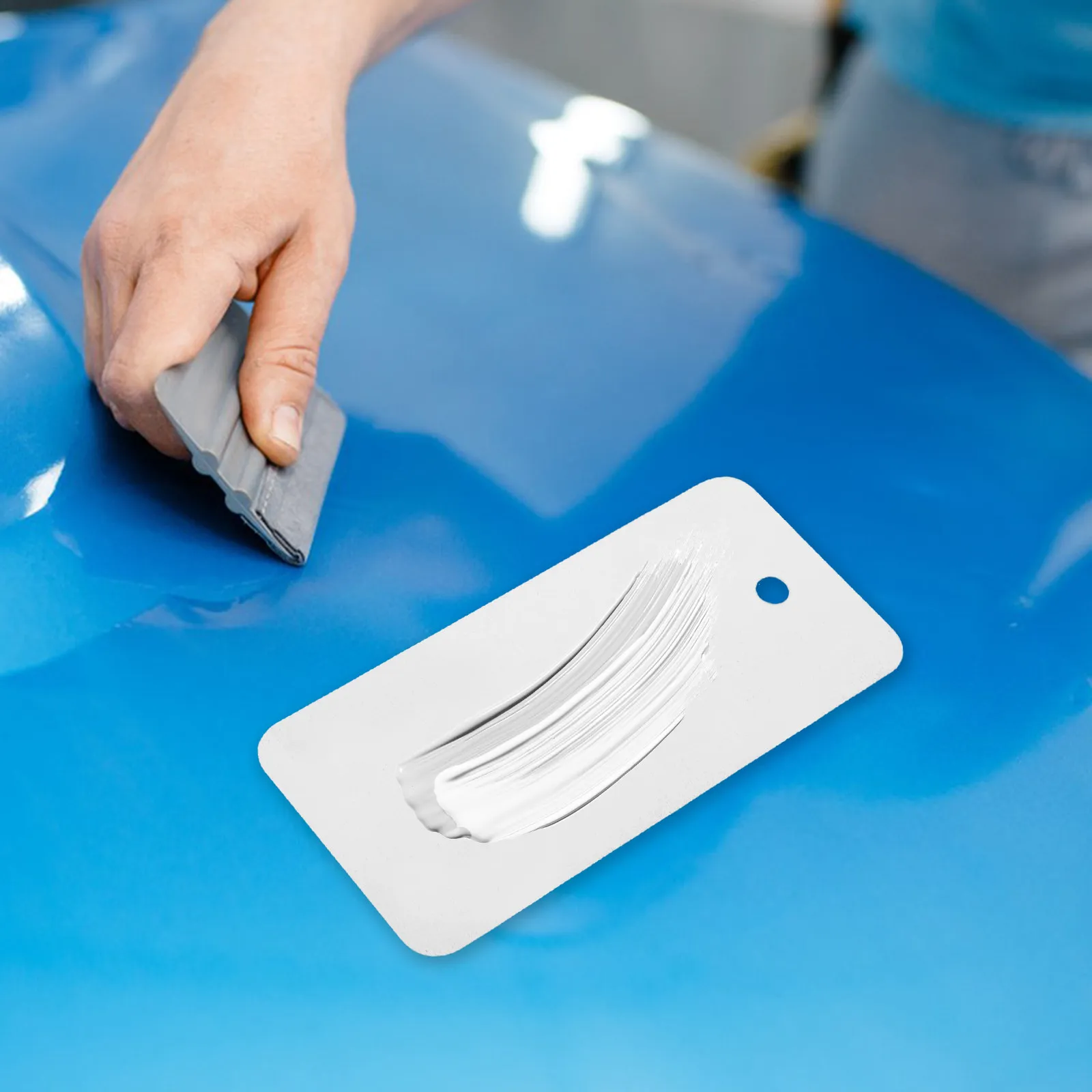 20Pcs Automotive Paint Sample Board - Compact Design for Window Tint and Vinyl Wrap Display in Car Workshops Tester Paint
20Pcs Automotive Paint Sample Board - Compact Design for Window Tint and Vinyl Wrap Display in Car Workshops Tester Paint