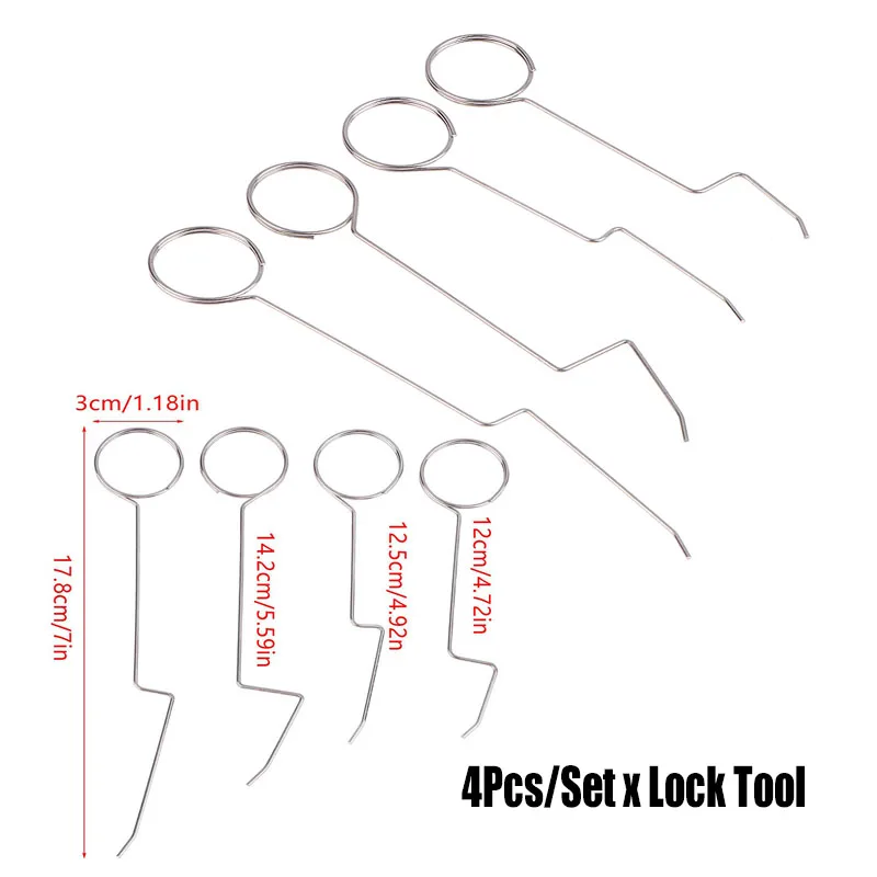 Набор из 4 высококачественных серебряных инструментов для вскрытия замков с крючками, портативный, для начинающих, для практики вскрытия замков, разборки и отмычки
Набор из 4 высококачественных серебряных инструментов для вскрытия замков с крючками, портативный, для начинающих, для практики вскрытия замков, разборки и отмычки