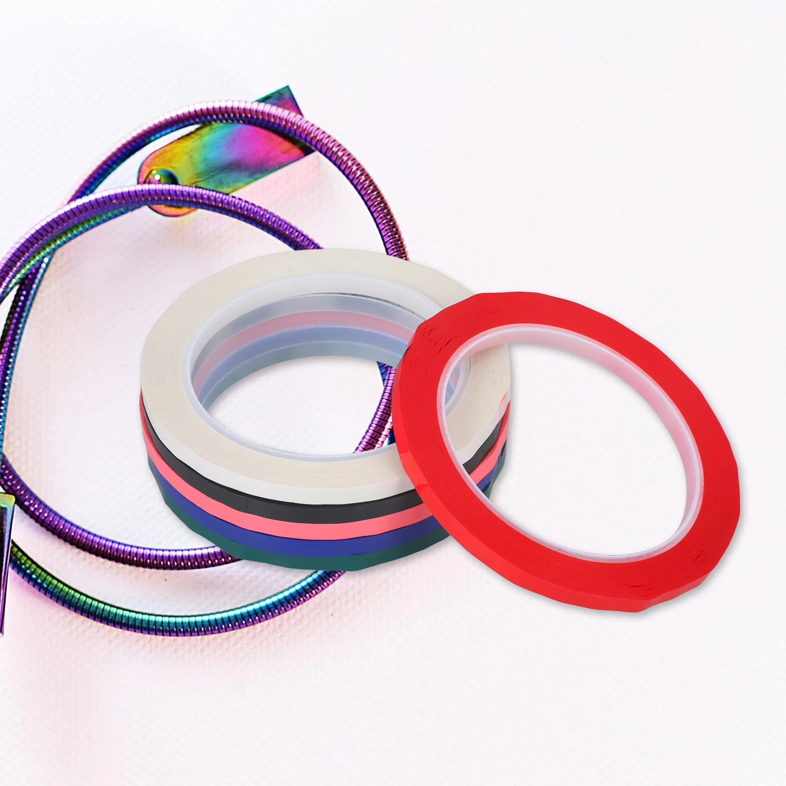 6 Rolls 6mmx66m Insulating Fine Tape Colored PET Whiteboard Tapes Labeling Classroom Replacement Positioning Identification
6 Rolls 6mmx66m Insulating Fine Tape Colored PET Whiteboard Tapes Labeling Classroom Replacement Positioning Identification