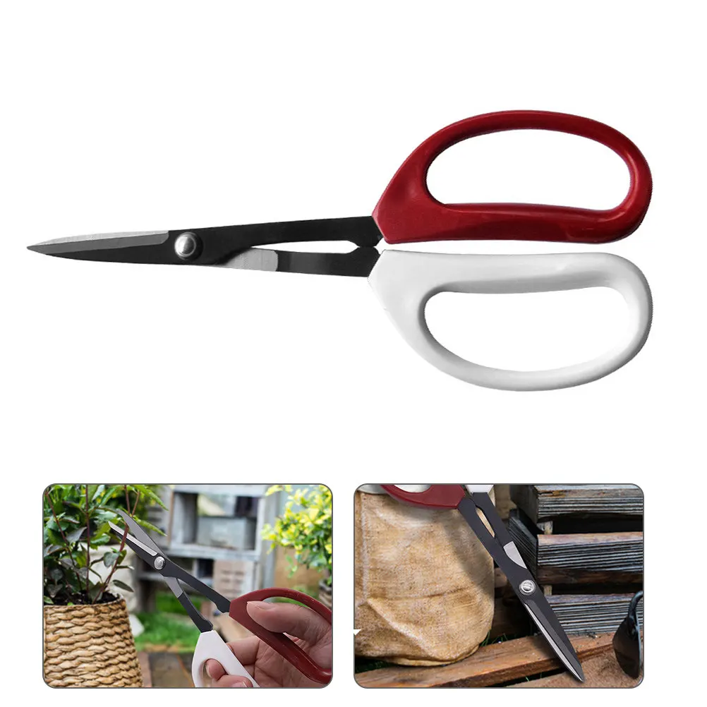 Pruning Shear Flower Scissor Ergonomic Non-Skid Handle for Garden Tree Branch Trimming Labor-Saving Gardening Tool
Pruning Shear Flower Scissor Ergonomic Non-Skid Handle for Garden Tree Branch Trimming Labor-Saving Gardening Tool