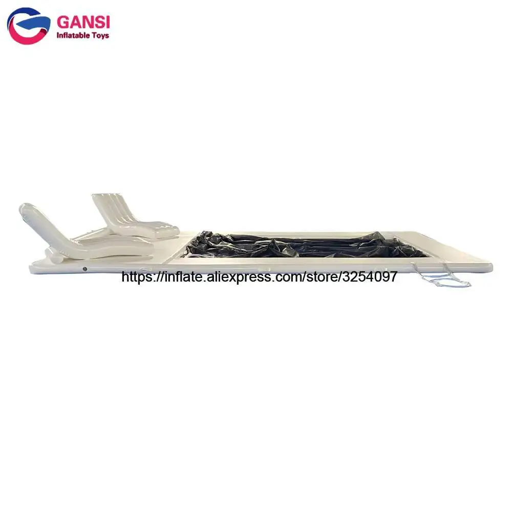 le Floating Ocean Sea Swimming Pool With Chair / Inflatable Yacht Slide Dock Platform
le Floating Ocean Sea Swimming Pool With Chair / Inflatable Yacht Slide Dock Platform