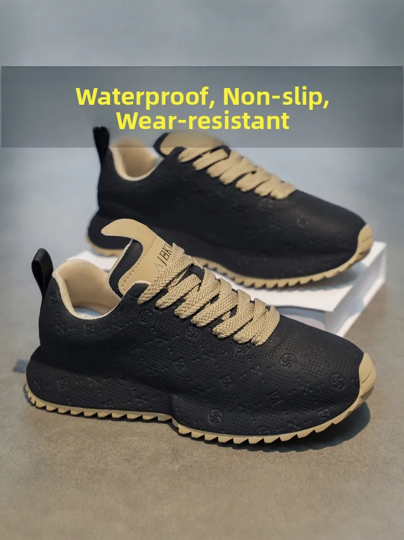 Anti-Slip Oil-Resistant Kitchen Work Safety Shoes Men's Casual Thick Bottom Dad Shoes Fashionable Single Shoes Leisure Footwear
Anti-Slip Oil-Resistant Kitchen Work Safety Shoes Men's Casual Thick Bottom Dad Shoes Fashionable Single Shoes Leisure Footwear