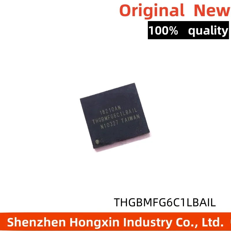 1 piece THGBMFG6C1LBAIL EMMC patch FBGA-153 storage chip IC
1 piece THGBMFG6C1LBAIL EMMC patch FBGA-153 storage chip IC