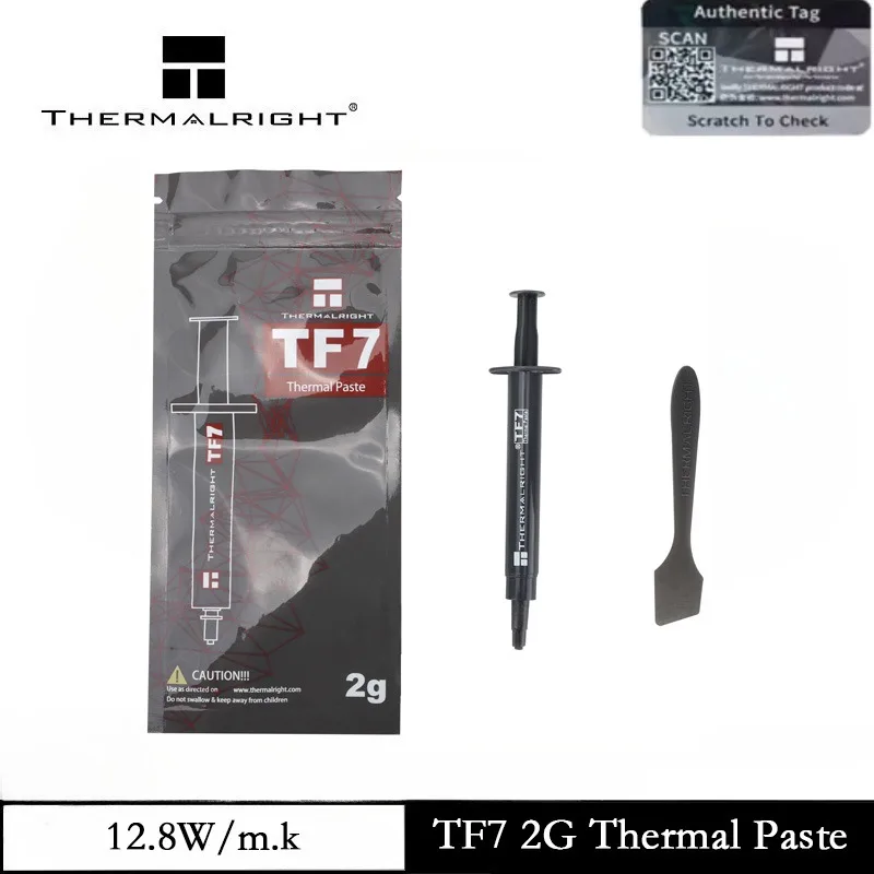 Thermalright TF7 TF8 Термопаста 12,8/13,8 Вт/м.k Состав радиатора 2 грам Высокая долговечность для всех радиаторов Охладители процессора GUP
Thermalright TF7 TF8 Термопаста 12,8/13,8 Вт/м.k Состав радиатора 2 грам Высокая долговечность для всех радиаторов Охладители процессора GUP
