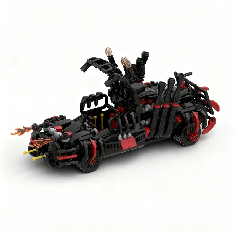 392pcs MOC Black Reddish Claw Cars Model Building Blocks Construction Toy Christmas Gifts DIY Creative Idea Education Birthday
392pcs MOC Black Reddish Claw Cars Model Building Blocks Construction Toy Christmas Gifts DIY Creative Idea Education Birthday