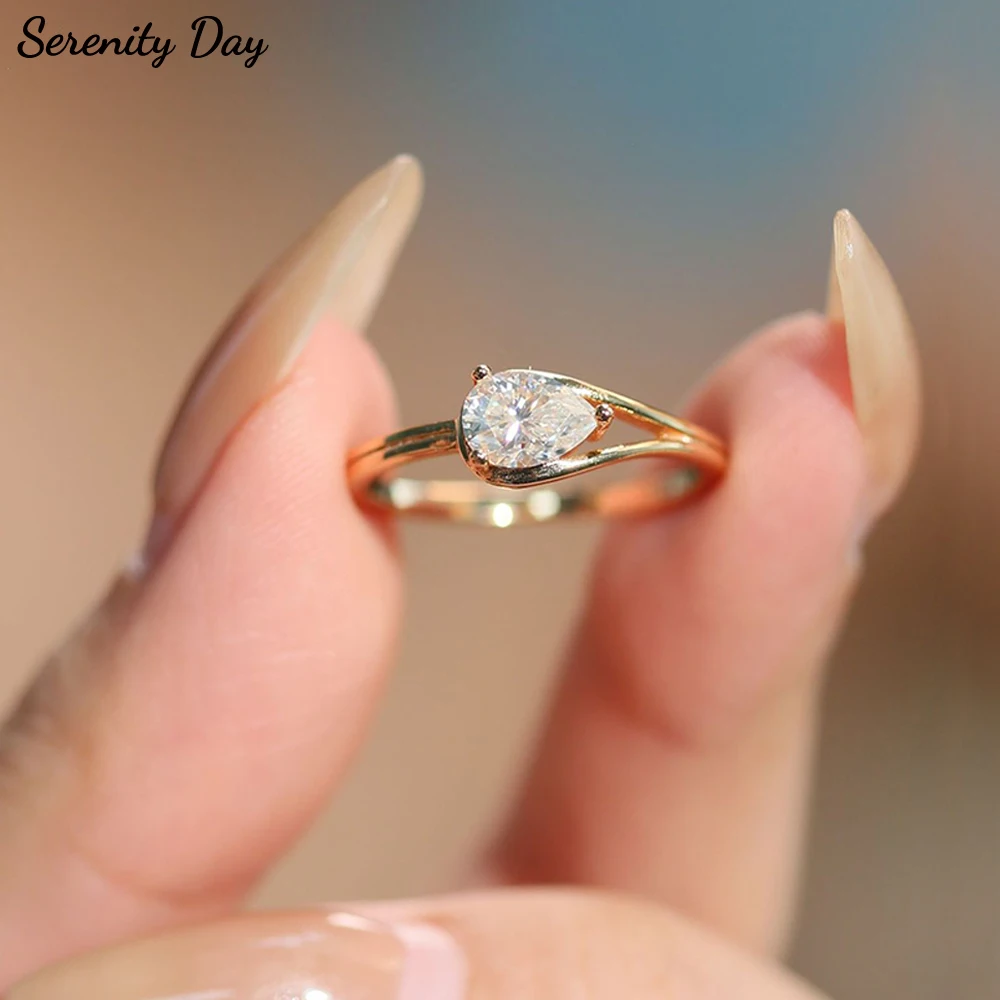 Кольца Serenity 1ct Pear D с муассанитом для женщин и мужчин, подарок, однотонное серебро s925, сверкающее лабораторное кольцо с бриллиантом Eternity, ювелирные изделия 18 карат
Кольца Serenity 1ct Pear D с муассанитом для женщин и мужчин, подарок, однотонное серебро s925, сверкающее лабораторное кольцо с бриллиантом Eternity, ювелирные изделия 18 карат