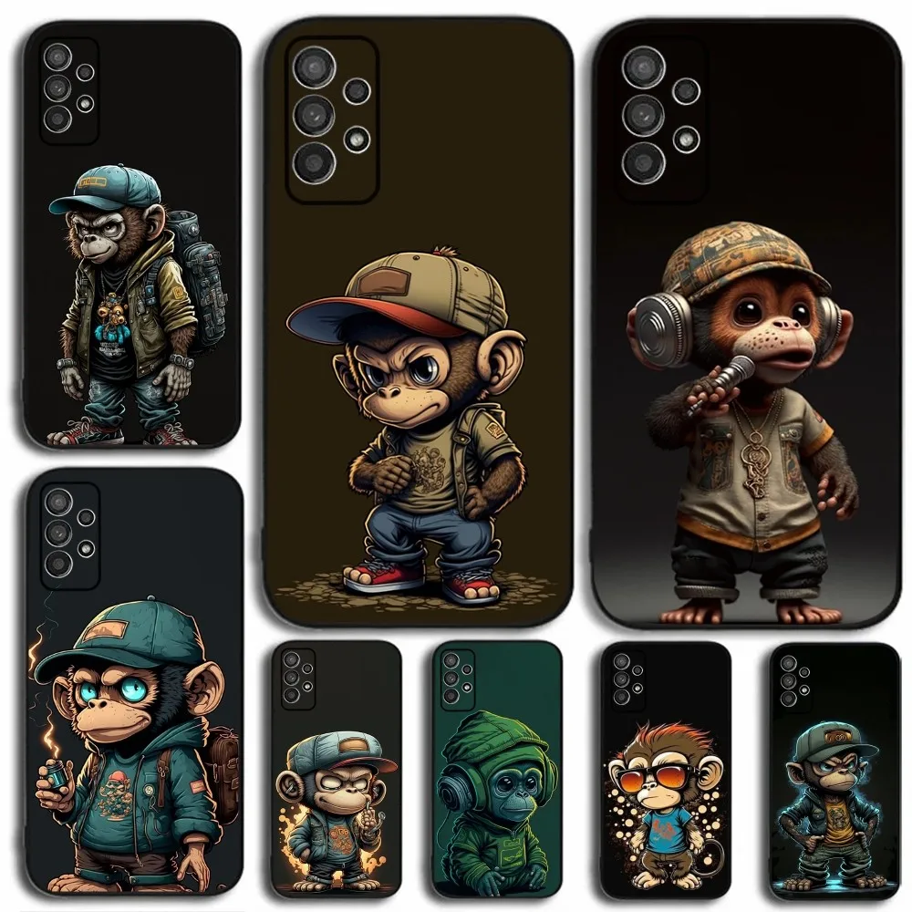 Monkey Gorilla Art Cute Phone Case For Samsung Galaxy A13,A21s,A22,A31,A32,A52,A53,A71,A80,A91 Soft Black Cover
Monkey Gorilla Art Cute Phone Case For Samsung Galaxy A13,A21s,A22,A31,A32,A52,A53,A71,A80,A91 Soft Black Cover