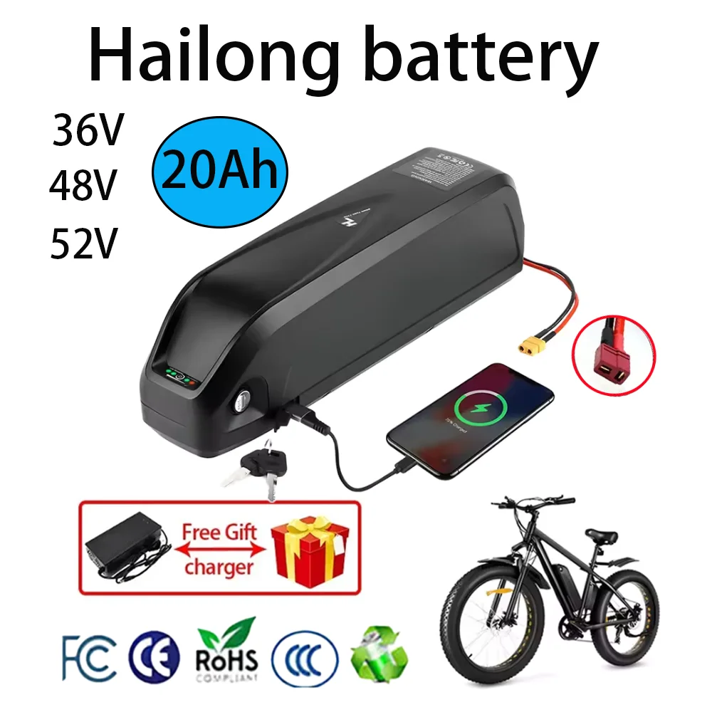 Аккумулятор Hailong 36 В 48 В 52 В 20 Ач 30 Ач для двигателя Bafang BBS02 BBS03 BBSHD 500 Вт 750 Вт 1000 Вт 1500 Вт
Аккумулятор Hailong 36 В 48 В 52 В 20 Ач 30 Ач для двигателя Bafang BBS02 BBS03 BBSHD 500 Вт 750 Вт 1000 Вт 1500 Вт