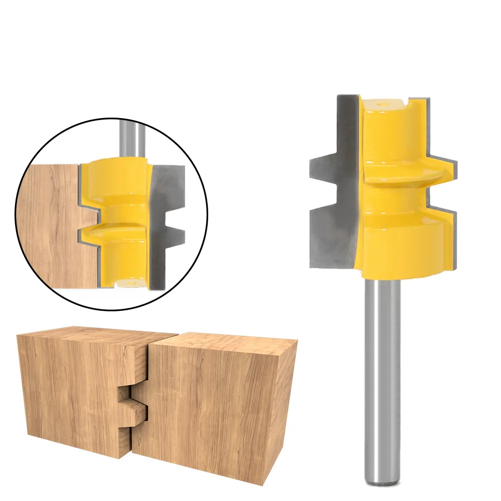 1PC 1/4" 6.35MM Shank Milling Cutter Wood Carving Glue Joint Router Bit Medium Reversible Woodworking Cutter Tenon Cutter Tools
1PC 1/4" 6.35MM Shank Milling Cutter Wood Carving Glue Joint Router Bit Medium Reversible Woodworking Cutter Tenon Cutter Tools