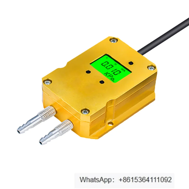 Micro differential pressure air pressure transmitter digital display differential pressure sensor 4-20mA + LCD display
Micro differential pressure air pressure transmitter digital display differential pressure sensor 4-20mA + LCD display