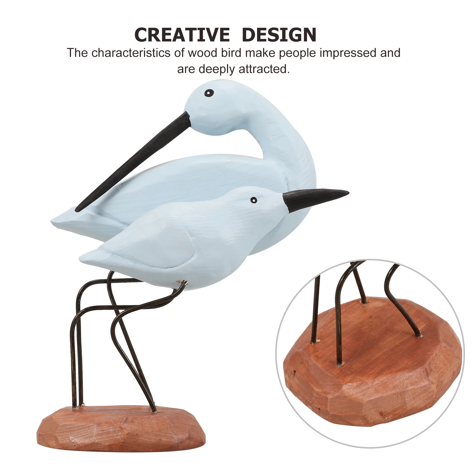 Wooden Decor Wood Carved Sculpture Festival Home Decoration Shelf Coffee Table Living Room Ornament Office Desktop Wood Bird
Wooden Decor Wood Carved Sculpture Festival Home Decoration Shelf Coffee Table Living Room Ornament Office Desktop Wood Bird