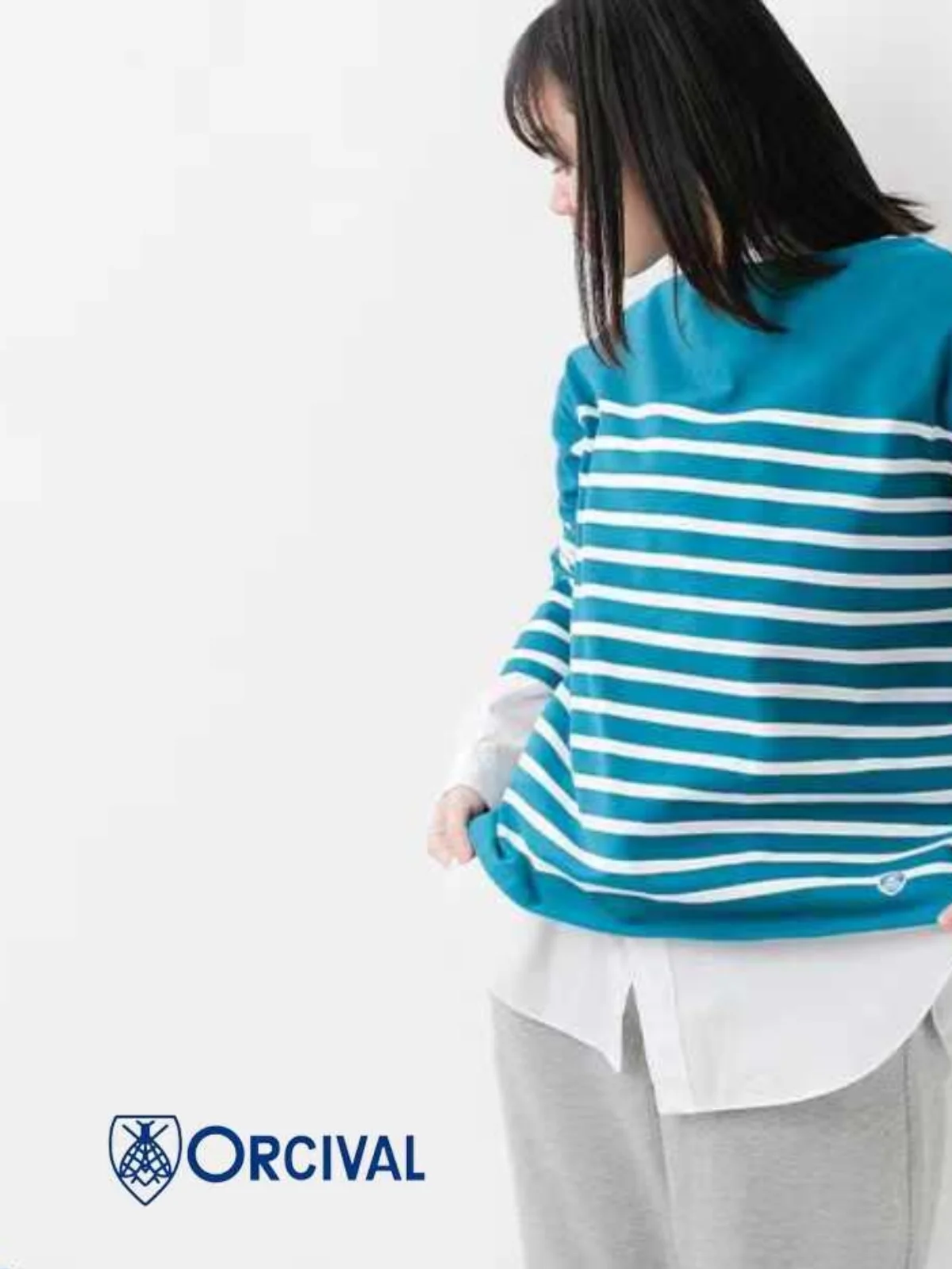 Loose Bee Pattern Long Sleeve T-Shirt Naval Style One Shoulder Stripe Pattern Casual Loose Fit Women's Cotton Tee
Loose Bee Pattern Long Sleeve T-Shirt Naval Style One Shoulder Stripe Pattern Casual Loose Fit Women's Cotton Tee