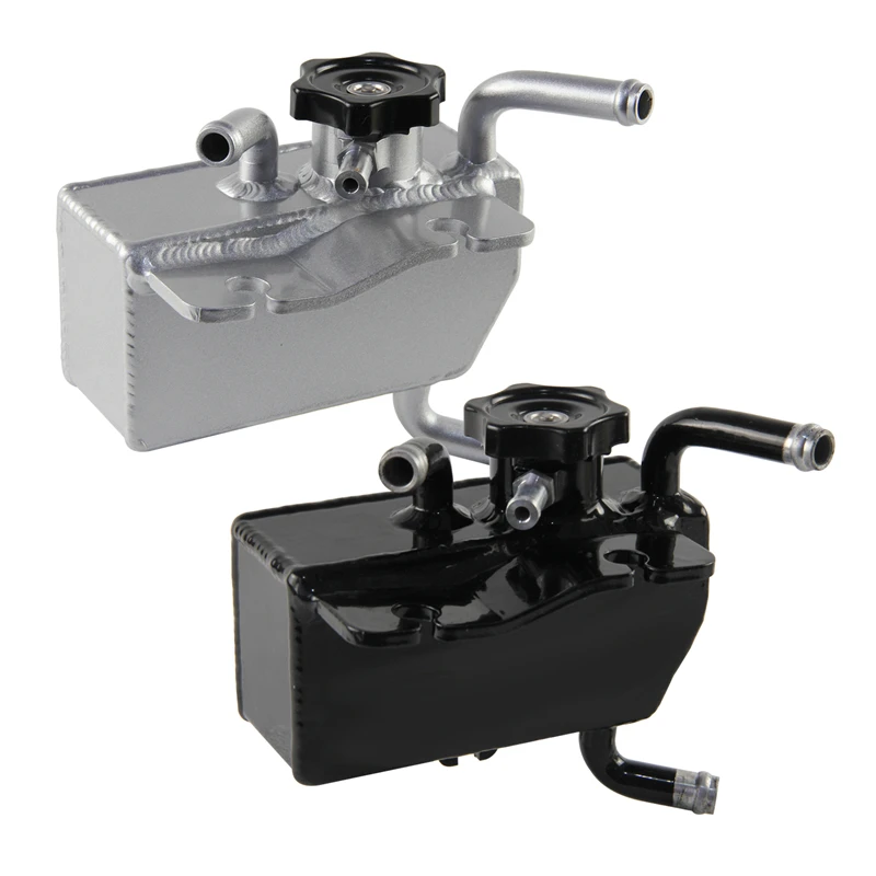 Silver/Black Fits for Subaru WRX Coolant Expansion Tank 08-14/Legacy GT Outback XT 05-09 Forester XT 2009-2013 EJ205 Aluminum
Silver/Black Fits for Subaru WRX Coolant Expansion Tank 08-14/Legacy GT Outback XT 05-09 Forester XT 2009-2013 EJ205 Aluminum