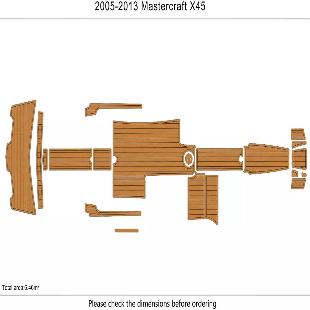 2005-2013 Mastercraft X45 Swim Platform Cockpit Pad Boat EVA Teak Deck Floor Marine Flooring Teak Yacht boat marine accessories
2005-2013 Mastercraft X45 Swim Platform Cockpit Pad Boat EVA Teak Deck Floor Marine Flooring Teak Yacht boat marine accessories
