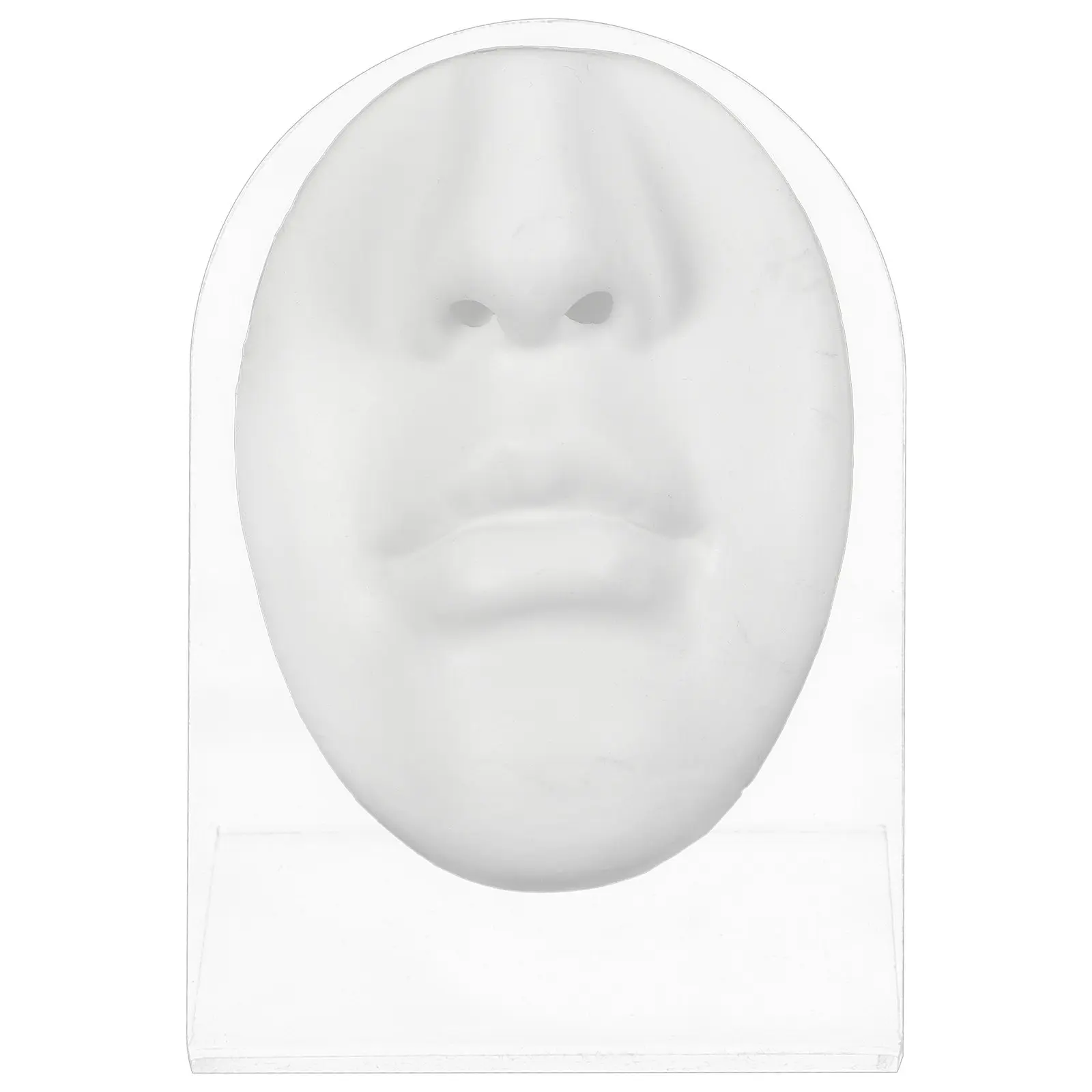 1Set Silicone Fake Face Nose Ring Display Prop Flexible Body Part Mouth Face Training Piercing Practice for Dental Teaching
1Set Silicone Fake Face Nose Ring Display Prop Flexible Body Part Mouth Face Training Piercing Practice for Dental Teaching