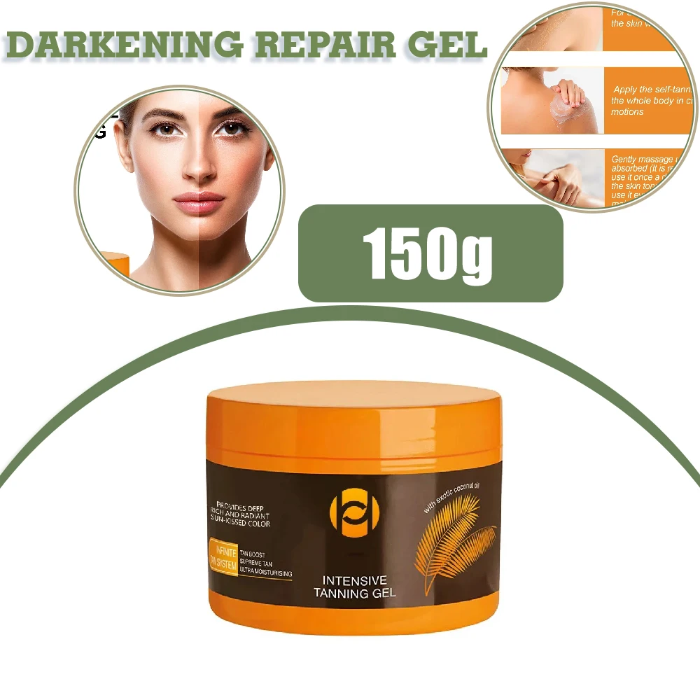 Instant Darkening Deep Repair Gel Fast Absorbing, Non-Sticky Sun Sun Repair & Moisturizing Skin First Aid
Instant Darkening Deep Repair Gel Fast Absorbing, Non-Sticky Sun Sun Repair & Moisturizing Skin First Aid