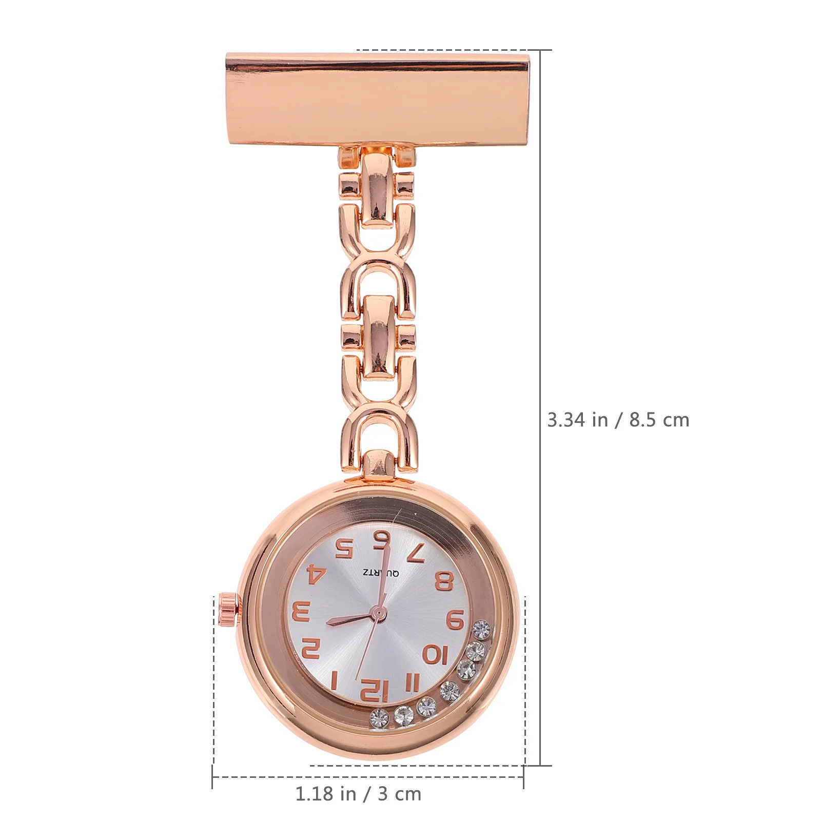 1Pcs Nurse Fob Watch Elegant Diamond Encrusted Design Durable Alloy Quartz Material Large Dial Easy to Wear Practical Accessory
1Pcs Nurse Fob Watch Elegant Diamond Encrusted Design Durable Alloy Quartz Material Large Dial Easy to Wear Practical Accessory