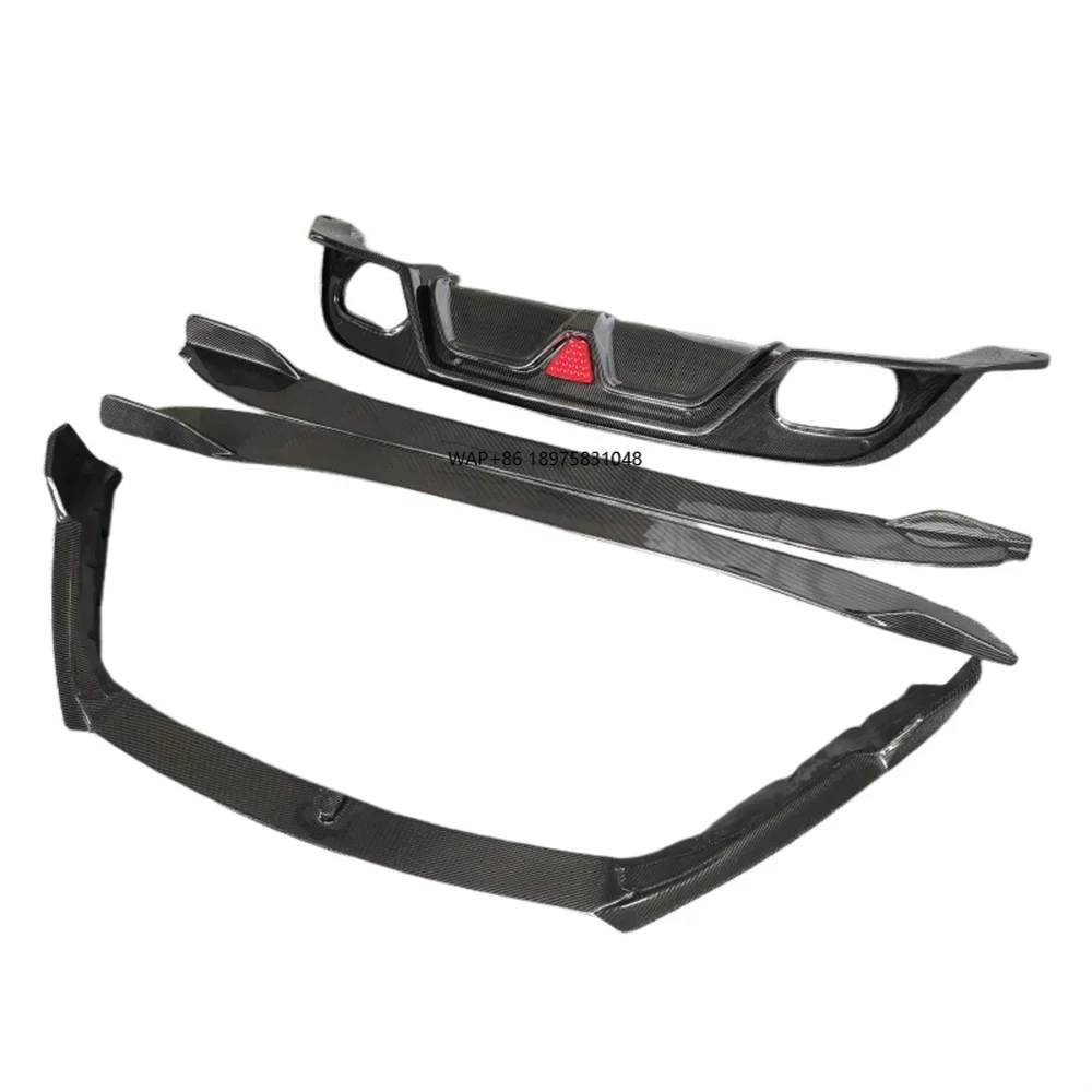 For 2013-2019 Carbon Fiber Body Kit Front Lip Side Skirt LED Light Rear Diffuser Car Body Accessories
For 2013-2019 Carbon Fiber Body Kit Front Lip Side Skirt LED Light Rear Diffuser Car Body Accessories