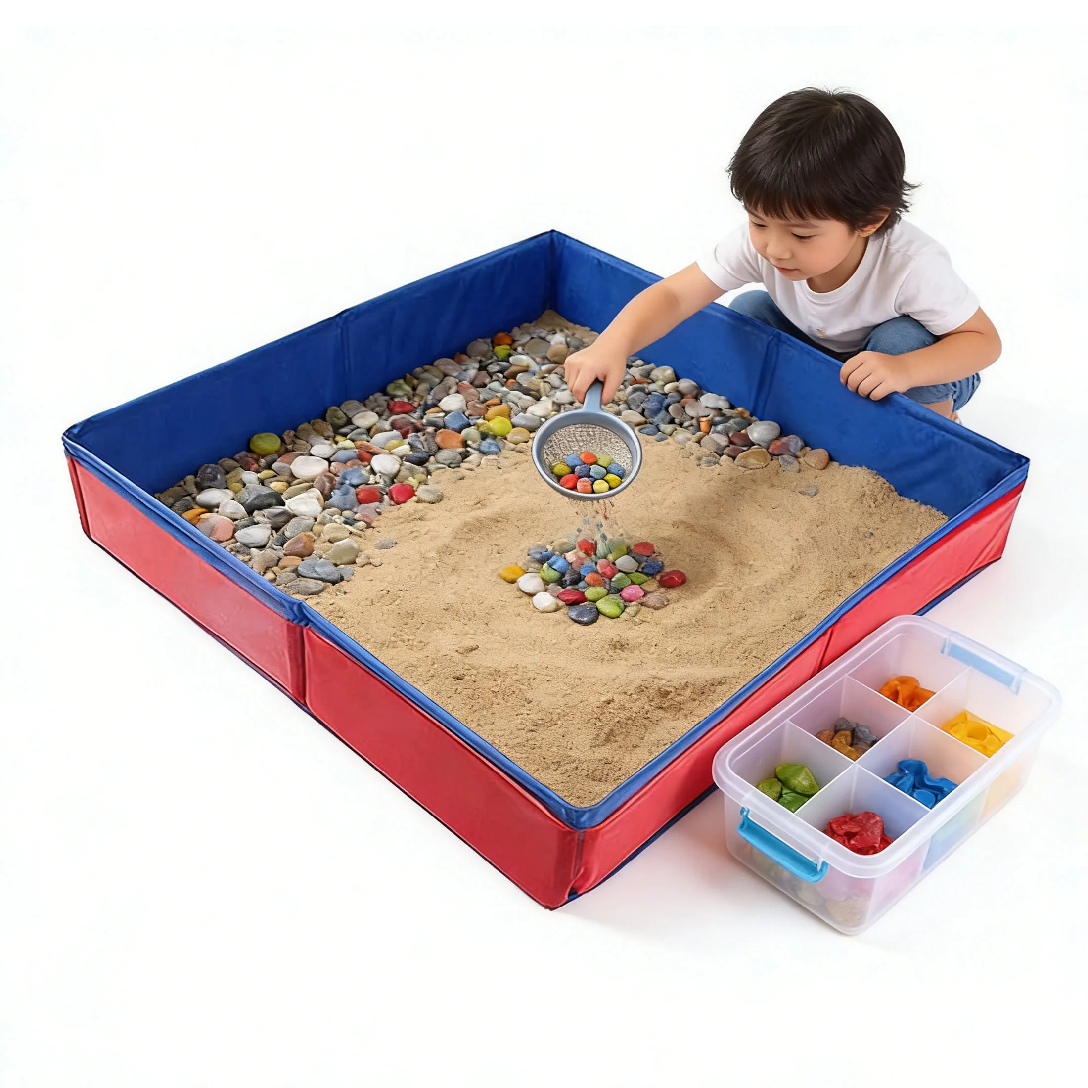 Beach Sandbox Toys for Kids Christmas and Birthday Gifts for Both Boys and Girls Children's Sand Table Outdoor Sand Table Toys
Beach Sandbox Toys for Kids Christmas and Birthday Gifts for Both Boys and Girls Children's Sand Table Outdoor Sand Table Toys