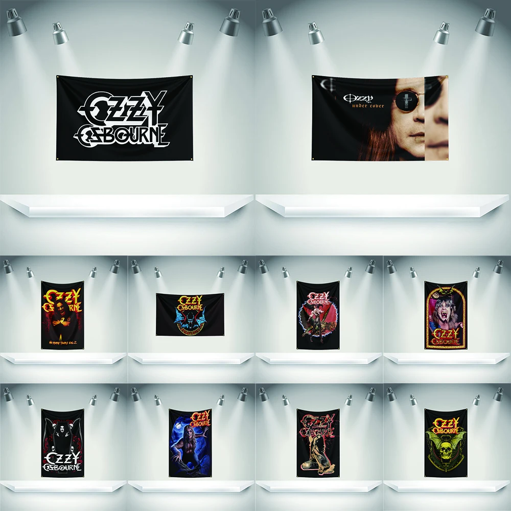 O-Ozzy Osbournes Flag Rock Music Band Banner 3x5ft with Grommets HD Printing Tapestry Exhibition, Music Band Fans, Garage Decor
O-Ozzy Osbournes Flag Rock Music Band Banner 3x5ft with Grommets HD Printing Tapestry Exhibition, Music Band Fans, Garage Decor