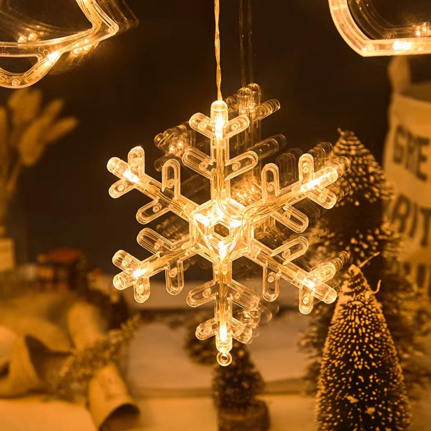 Santa Claus Snowflake Christmas Tree Sucker Glow Lamp Wall Room Party Wedding Ornaments Led Window Hanging Lights
Santa Claus Snowflake Christmas Tree Sucker Glow Lamp Wall Room Party Wedding Ornaments Led Window Hanging Lights