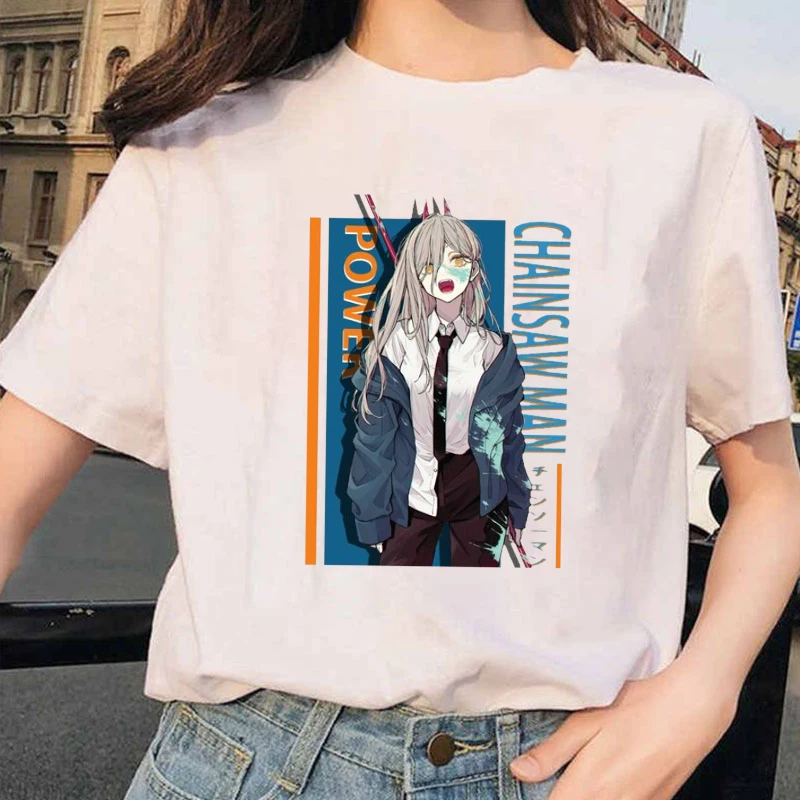 New Anime Power Printed T-Shirts Women Men Short Sleeve Funny Round Neck Tee Shirt Casual Summer Tops
New Anime Power Printed T-Shirts Women Men Short Sleeve Funny Round Neck Tee Shirt Casual Summer Tops