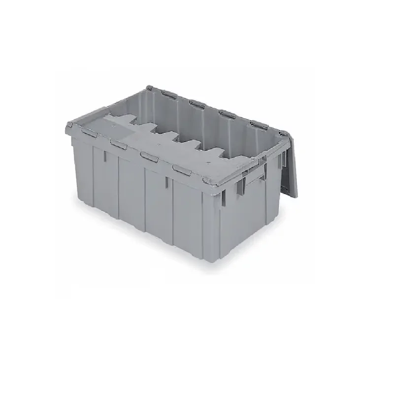 Attached Lid Container, 17 gal, 27 in L, 17 in W, 12 1/2 in H, Gray, Plastic, Steel Hinge
Attached Lid Container, 17 gal, 27 in L, 17 in W, 12 1/2 in H, Gray, Plastic, Steel Hinge