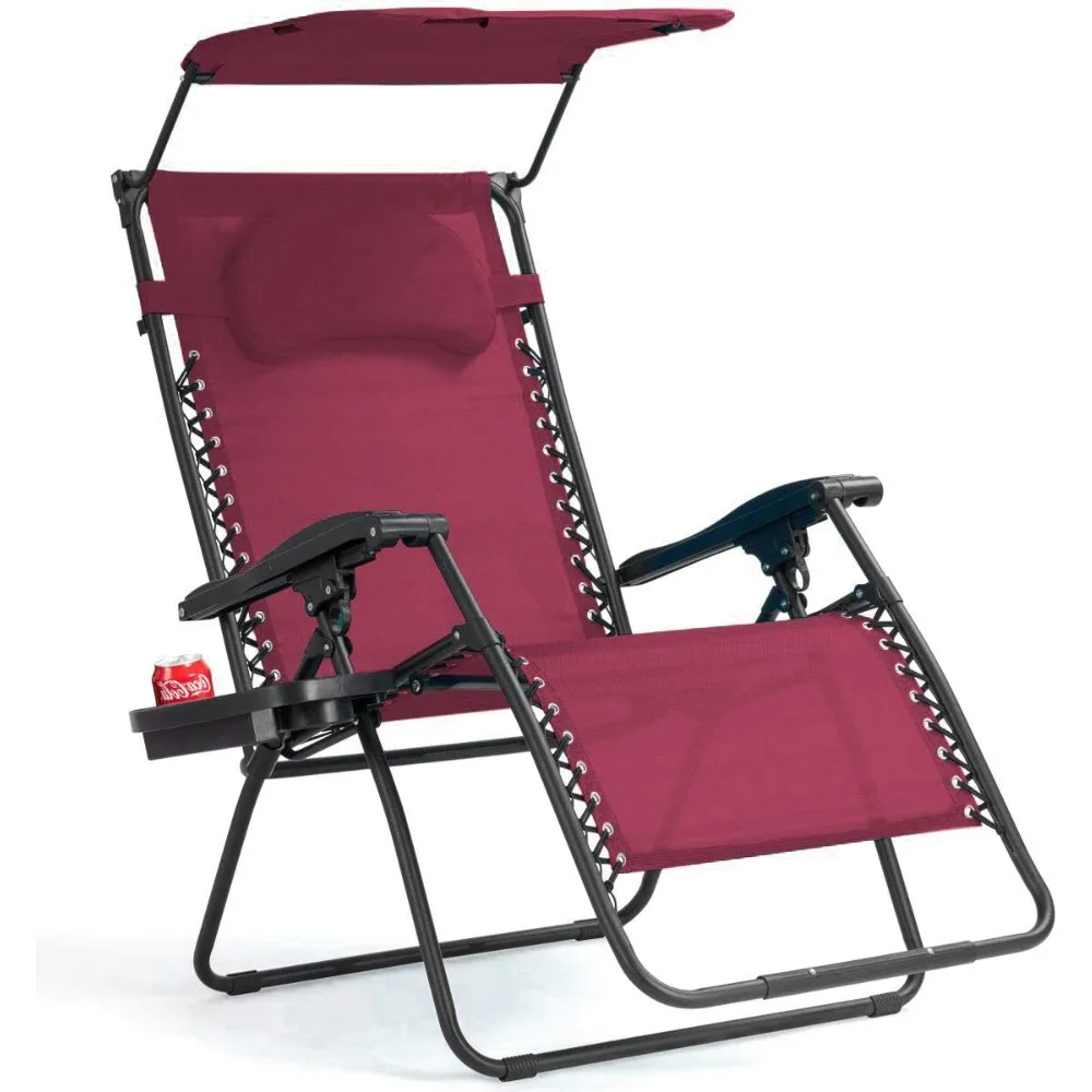 X-Large Folding Lounge Lawn Chair with Canopy Shade, Cup Holder, Adjustable Folding Patio Recliner for Pool Porch Deck Oversize
X-Large Folding Lounge Lawn Chair with Canopy Shade, Cup Holder, Adjustable Folding Patio Recliner for Pool Porch Deck Oversize