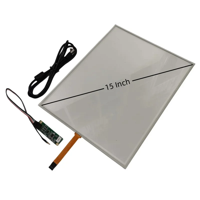 15 Inch Resistance Touch Glass Screen Panel Digitizer Touch Screen+USB Controller Board 4 Wire Resistive Industrial Glass Panel
15 Inch Resistance Touch Glass Screen Panel Digitizer Touch Screen+USB Controller Board 4 Wire Resistive Industrial Glass Panel