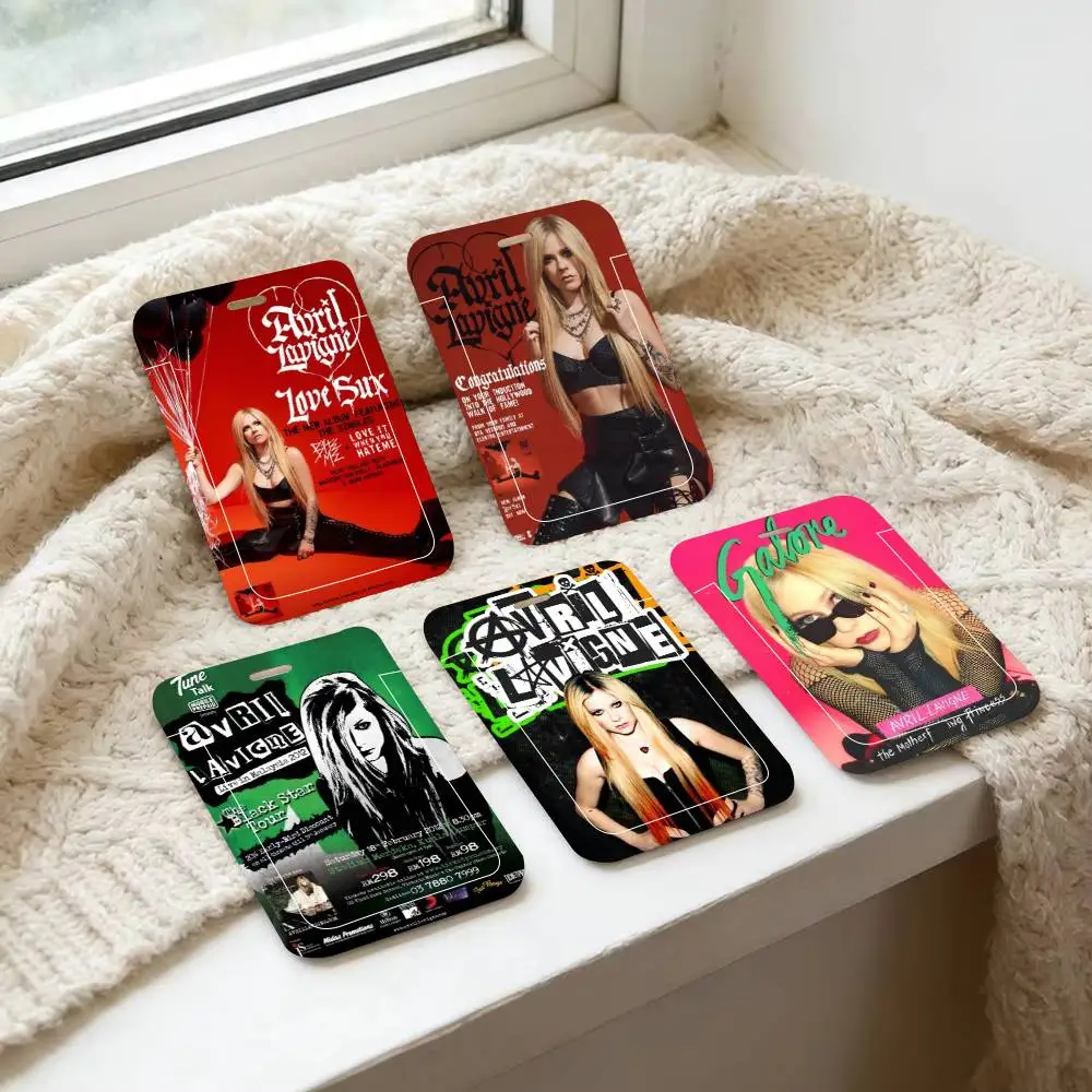 Star Singer A-Avril Lavigne ID Card Holder Lanyard Covers Women Men Work Permit Holder Students Kids Bus Cards Case
Star Singer A-Avril Lavigne ID Card Holder Lanyard Covers Women Men Work Permit Holder Students Kids Bus Cards Case