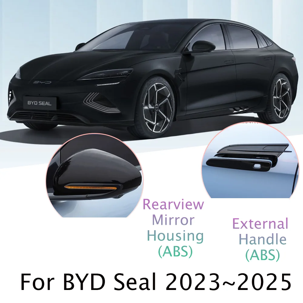 For BYD Seal EK 2023~2025 2024 Car Rear View Mirror Housing Outer Door Handle Protective Fender Side Mark Modification Accessory
For BYD Seal EK 2023~2025 2024 Car Rear View Mirror Housing Outer Door Handle Protective Fender Side Mark Modification Accessory