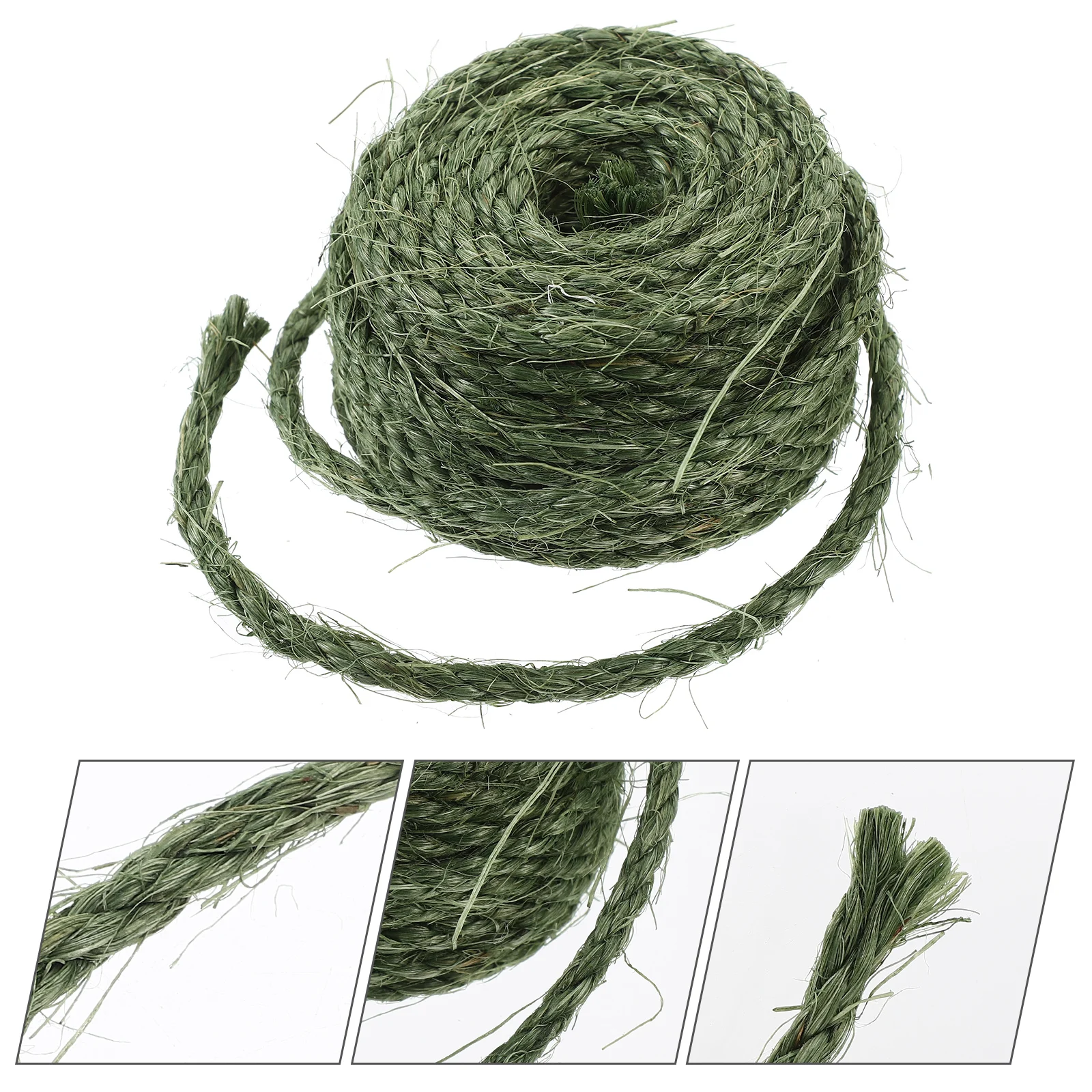 Sisal Rope for Cat Scratching Post 6mm x 10m Durable DIY Cat Tree Accessories Wear Resistant Furniture Protection Practical
Sisal Rope for Cat Scratching Post 6mm x 10m Durable DIY Cat Tree Accessories Wear Resistant Furniture Protection Practical