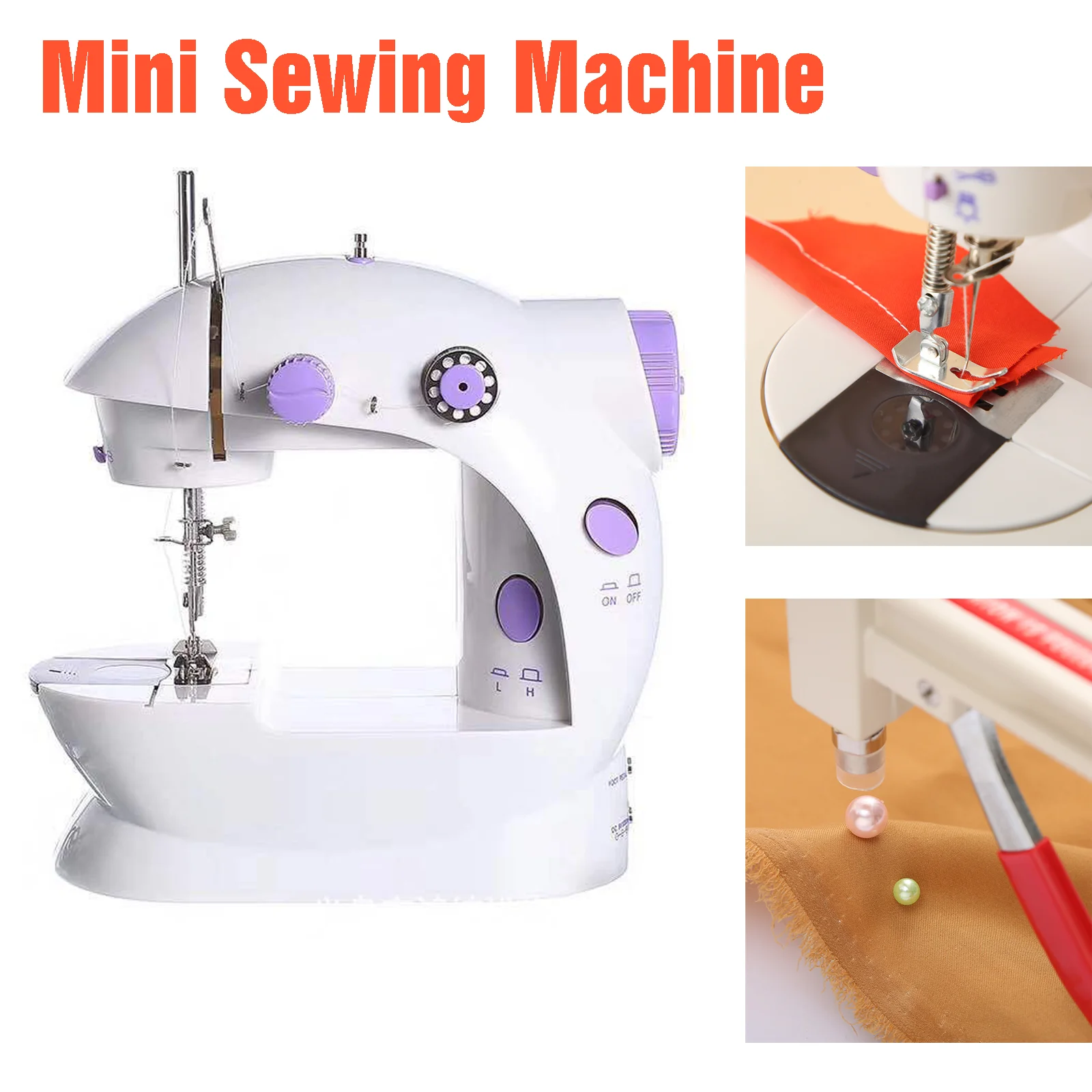 Мини-швейная машина с легкой педалью, швейный набор для начинающих, портативная машина для домашних проектов, поделок своими руками и путешествий
Мини-швейная машина с легкой педалью, швейный набор для начинающих, портативная машина для домашних проектов, поделок своими руками и путешествий