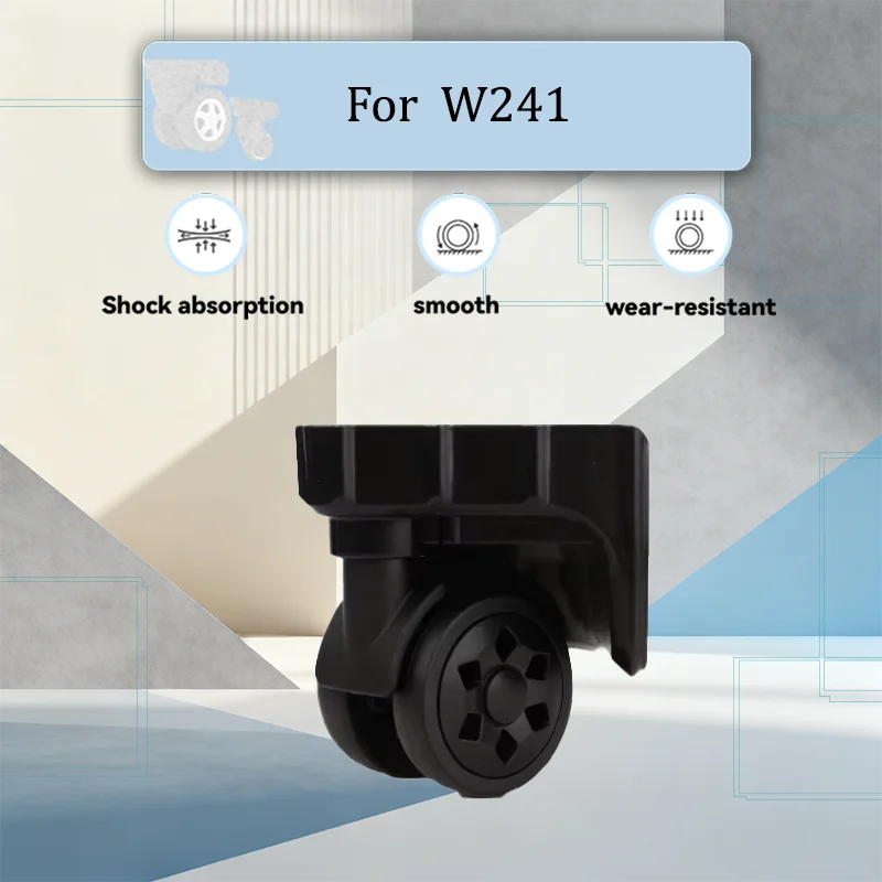 For W241 Wear-Resistant Luggage Replacement Wheels 360° Silent Swivel Casters Universal Fit for Suitcase Repair Parts
For W241 Wear-Resistant Luggage Replacement Wheels 360° Silent Swivel Casters Universal Fit for Suitcase Repair Parts