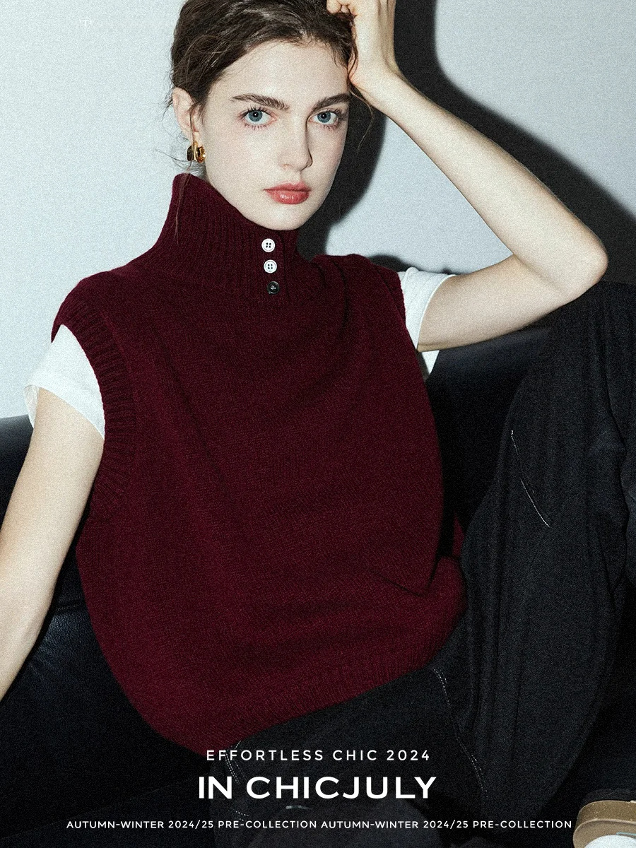 00 Wool Women's Base Layer Knitted Sweater Slim Fit Casual Sle ort Length Warmth Faionable Autumn Winter Vest Top
00 Wool Women's Base Layer Knitted Sweater Slim Fit Casual Sle ort Length Warmth Faionable Autumn Winter Vest Top