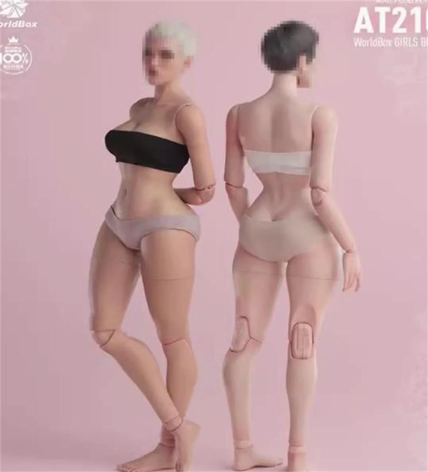 Worldbox 1:6th AT210 Pale Suntan Skin Flexible Body For 12" Female Action Figure 12'' Action Figure Doll
Worldbox 1:6th AT210 Pale Suntan Skin Flexible Body For 12" Female Action Figure 12'' Action Figure Doll