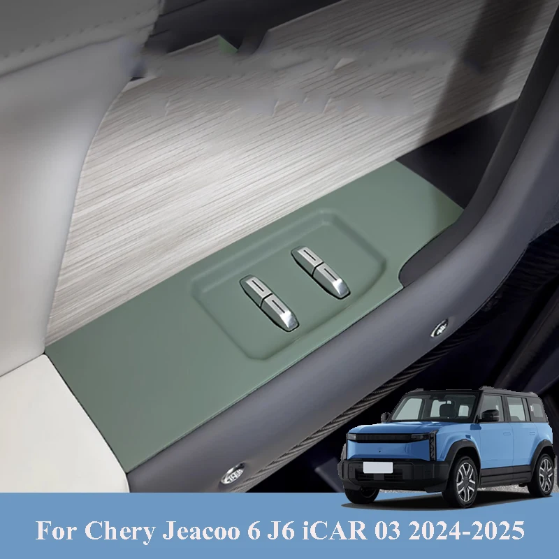 For Chery Jeacoo 6 J6 iCaur 03 iCar 03 2024-2025 Car Lift Window Panel Anti Scratch Pad Handle Silicone Pad Interior Accessories
For Chery Jeacoo 6 J6 iCaur 03 iCar 03 2024-2025 Car Lift Window Panel Anti Scratch Pad Handle Silicone Pad Interior Accessories