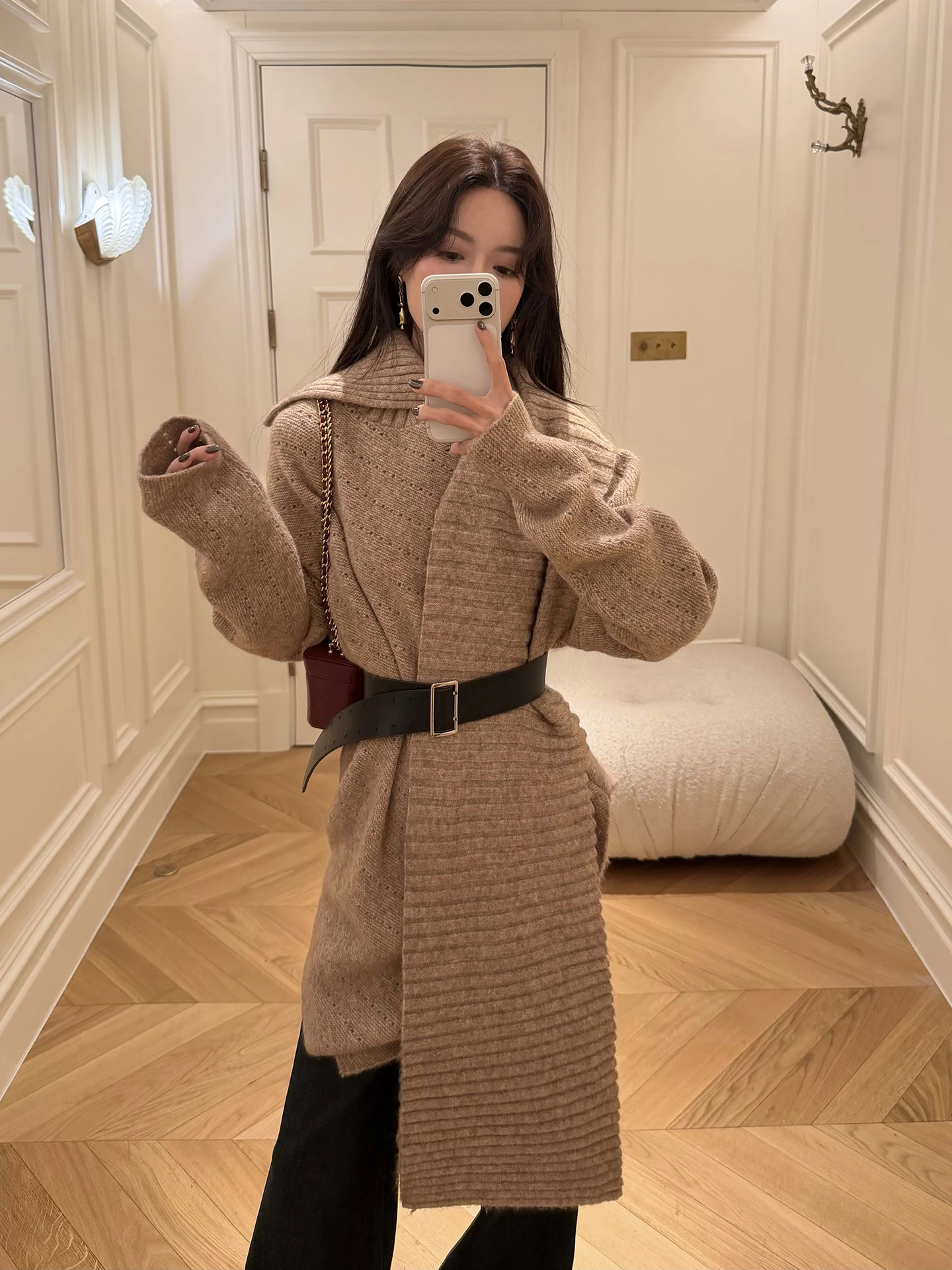 Длинный шерстяной шарф верблюжьего пуха Ne Вязаный свитер Необычный дизайн Fem Свободный крой для поездок на работу Полиэстер Акрил Шерсть Нейлон
Длинный шерстяной шарф верблюжьего пуха Ne Вязаный свитер Необычный дизайн Fem Свободный крой для поездок на работу Полиэстер Акрил Шерсть Нейлон