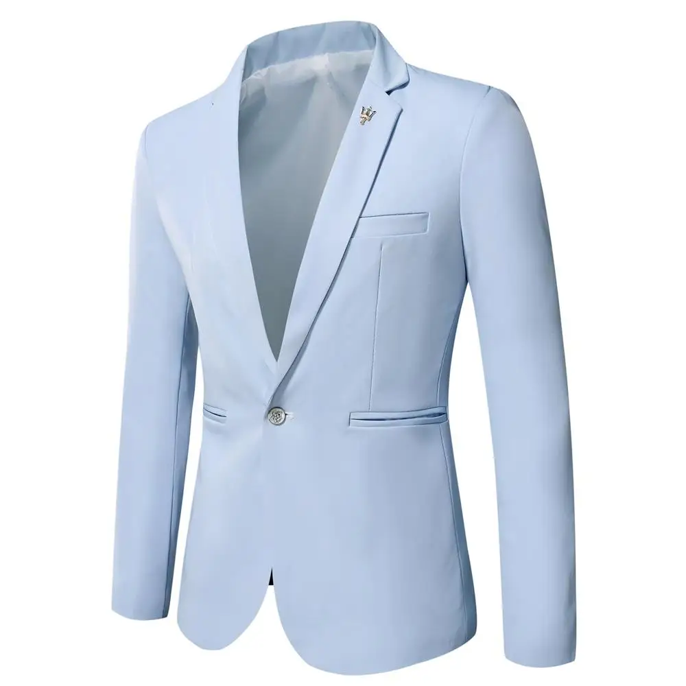 2023 Autumn New Business Leisure Blazer Fresh and Elegant Blazer Regular Fit and Comfortable Mens Blazer
2023 Autumn New Business Leisure Blazer Fresh and Elegant Blazer Regular Fit and Comfortable Mens Blazer