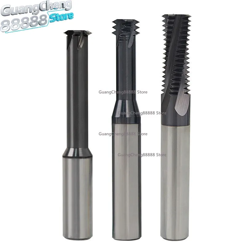 65 Degree Single Tooth Full Tooth Three Teeth High Hardness Tungsten Steel Thread Milling Cutter Coating
65 Degree Single Tooth Full Tooth Three Teeth High Hardness Tungsten Steel Thread Milling Cutter Coating