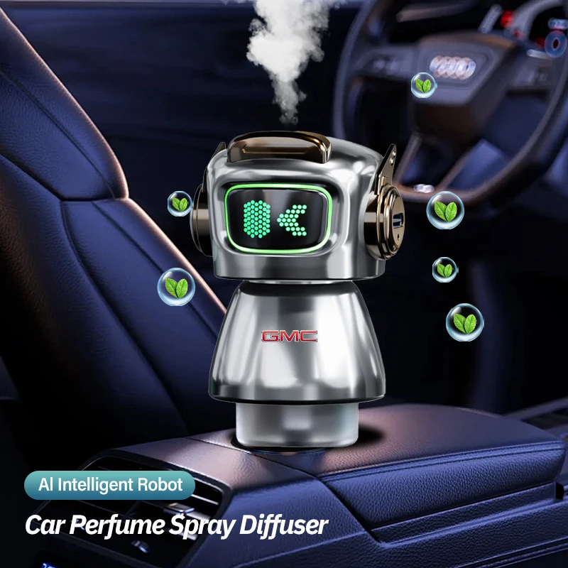 Car Air Freshener Perfume Diffuser Fragrance Spray AI Robot For GMC Sierra Terrain Yukon Canyon Savana Acadia Denali AT4 Granite
Car Air Freshener Perfume Diffuser Fragrance Spray AI Robot For GMC Sierra Terrain Yukon Canyon Savana Acadia Denali AT4 Granite