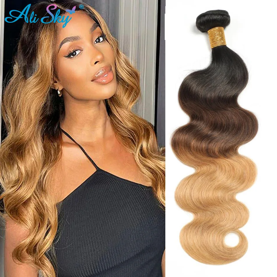 1B 4 27 Ombre Honey Blonde Body Wave Hair Weave 1/3/4 Bundles Soft 100% Remy Human Hair Extension Ali Sky Hair Precolored
1B 4 27 Ombre Honey Blonde Body Wave Hair Weave 1/3/4 Bundles Soft 100% Remy Human Hair Extension Ali Sky Hair Precolored