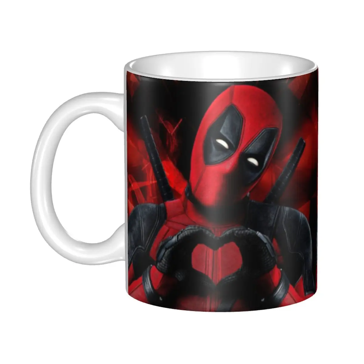 Пользовательские кружки супергероя Дэдпула DIY керамические чашки для чая, молока, кофе
Пользовательские кружки супергероя Дэдпула DIY керамические чашки для чая, молока, кофе